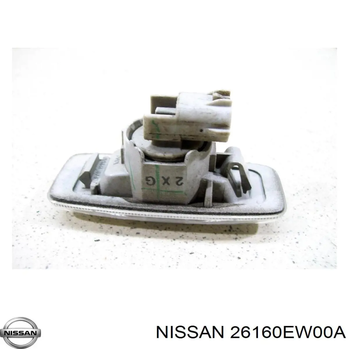 Powtarzacz kierunkowskazu na błotniku Nissan/Infiniti 26160EW00A cena, od 22,77 USD
