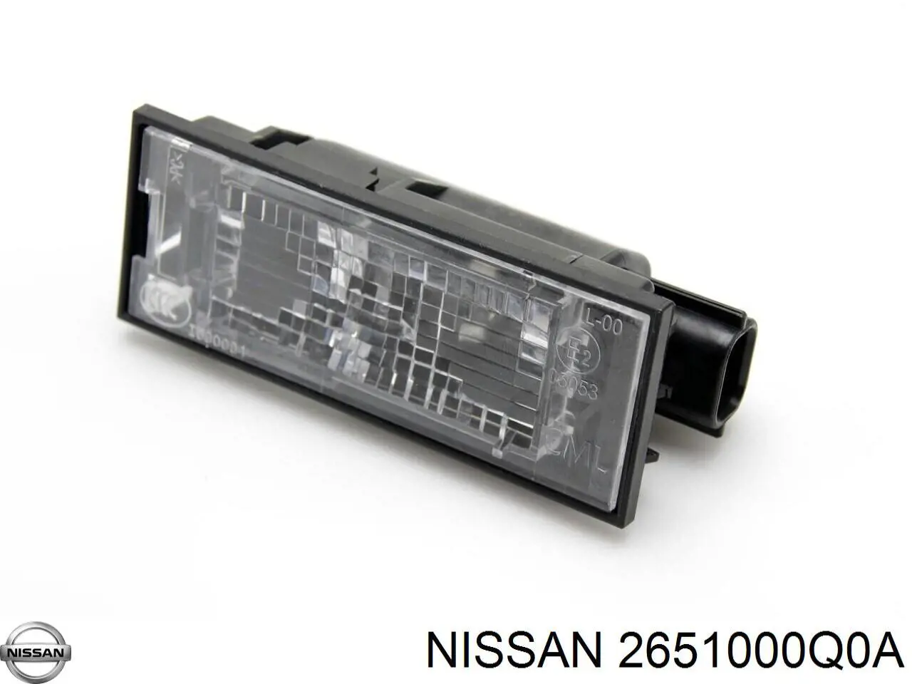 Lampa oświetlenia tylnej tablicy rejestracyjnej Nissan/Infiniti 2651000Q0A cena, od 14,45 USD