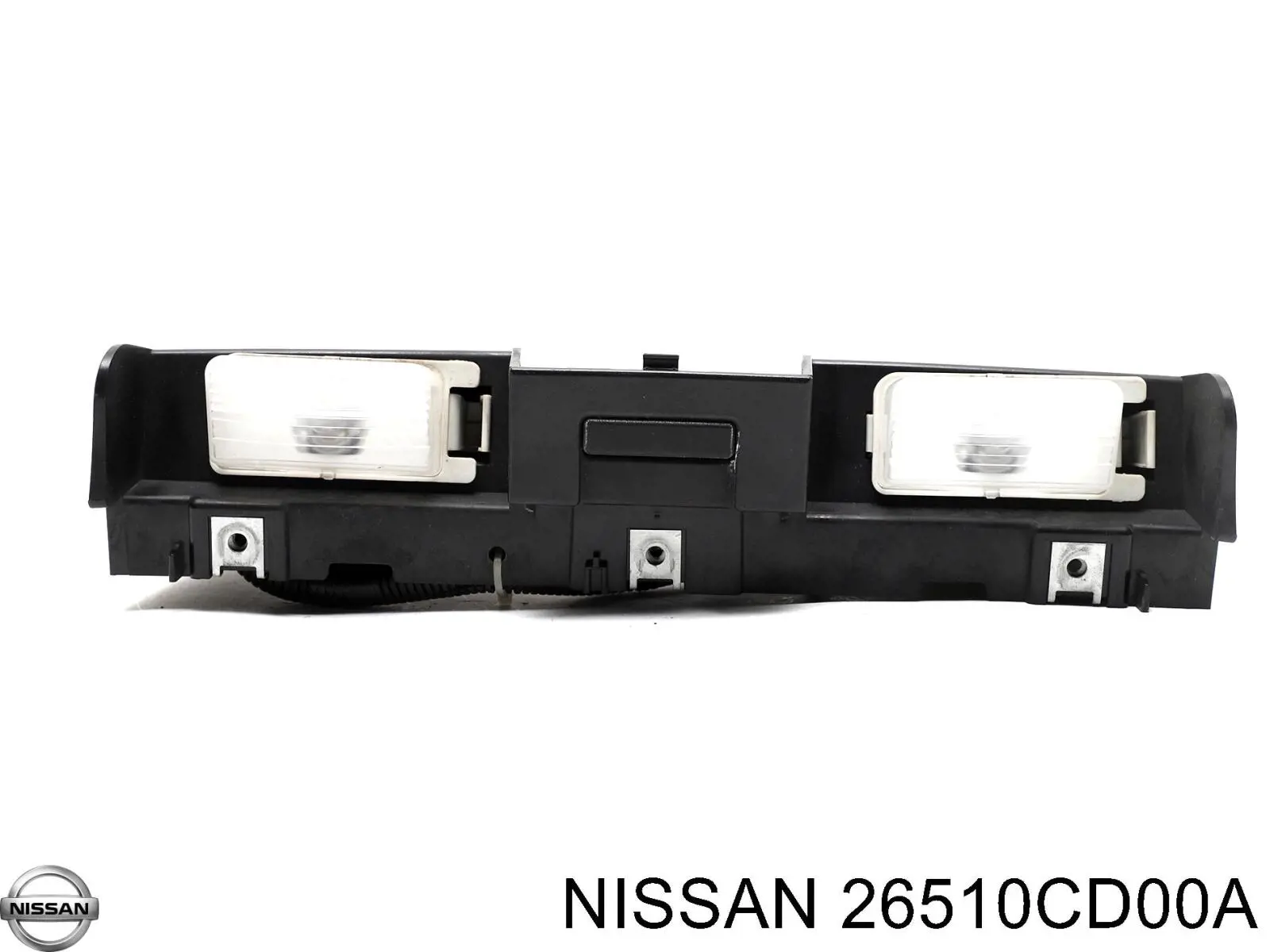 Lampa oświetlenia tylnej tablicy rejestracyjnej Nissan Tiida (C11X)