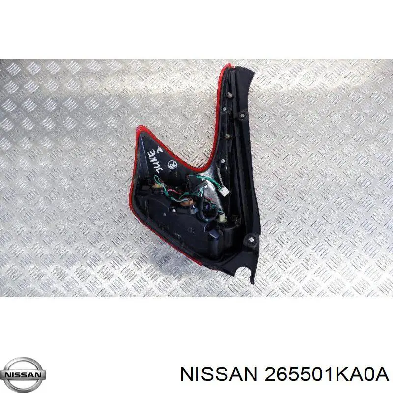 Do koszyka 265501KA0A Nissan/Infiniti Lampa zespolona tylna prawa
