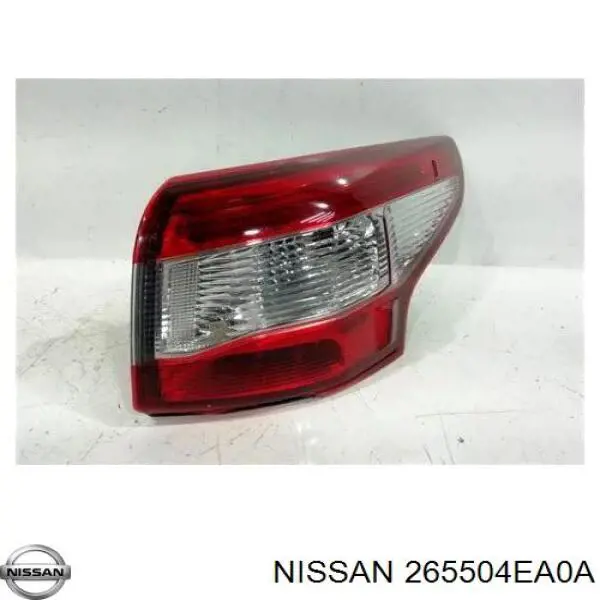 265504EA0A Nissan/Infiniti Lampa zespolona tylna prawa zewnętrzna