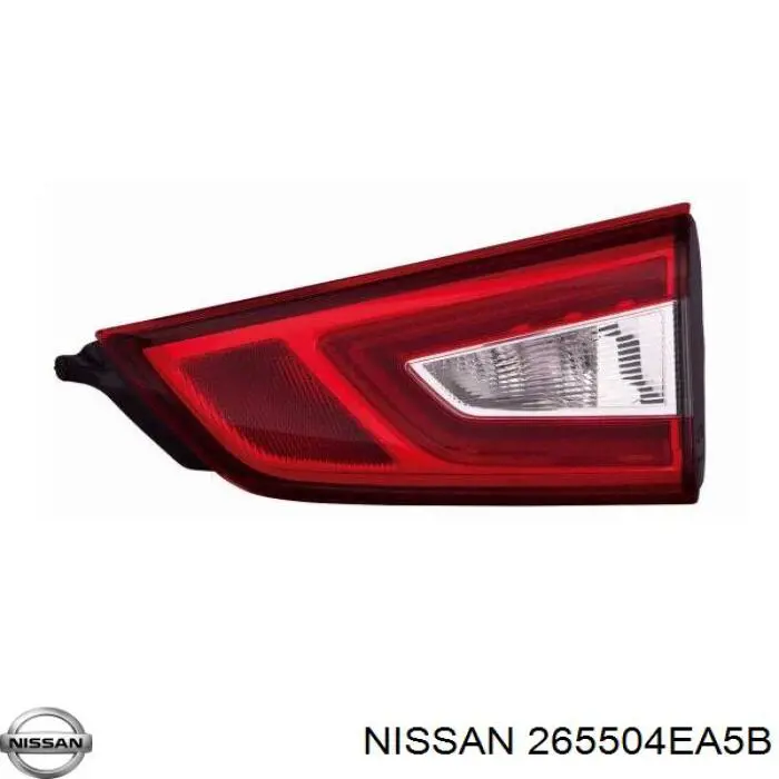 265504EA5B Nissan/Infiniti Lampa zespolona tylna prawa wewnętrzna