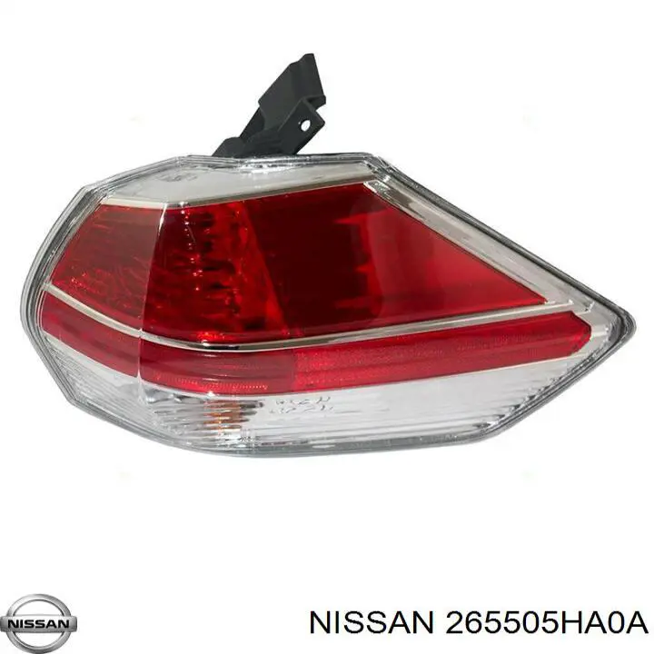 265505HA0A Nissan lampa zespolona tylna prawa zewnętrzna