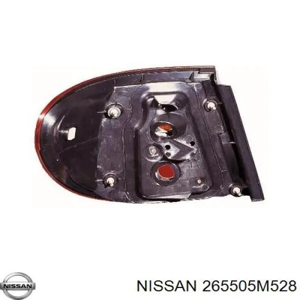 275588 Polcar Lampa zespolona tylna prawa zewnętrzna