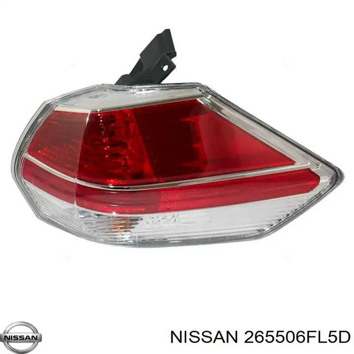265506FL5D Nissan/Infiniti lampa zespolona tylna prawa wewnętrzna