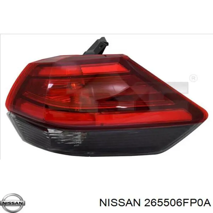 265506FP0A Nissan/Infiniti Lampa zespolona tylna prawa zewnętrzna