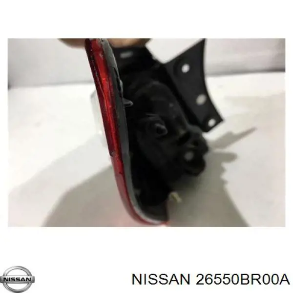 Lampa zespolona tylna prawa zewnętrzna Nissan/Infiniti 26550BR00A cena, od 111,33 USD