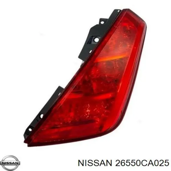 Lampa zespolona tylna prawa do Nissan Murano  Z50