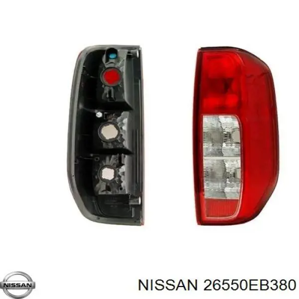 Do koszyka 26550EB380 Nissan/Infiniti Lampa zespolona tylna prawa