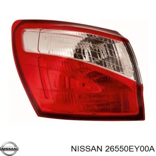 Lampa zespolona tylna prawa zewnętrzna Nissan/Infiniti 26550EY00A cena, od 85,13 USD