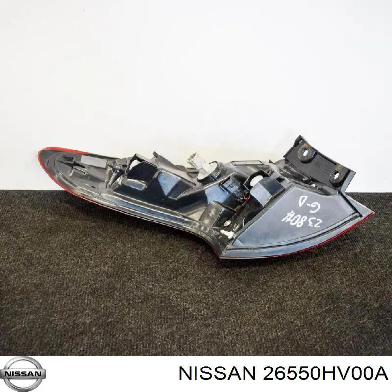 26550HV00A Nissan/Infiniti Lampa zespolona tylna prawa zewnętrzna