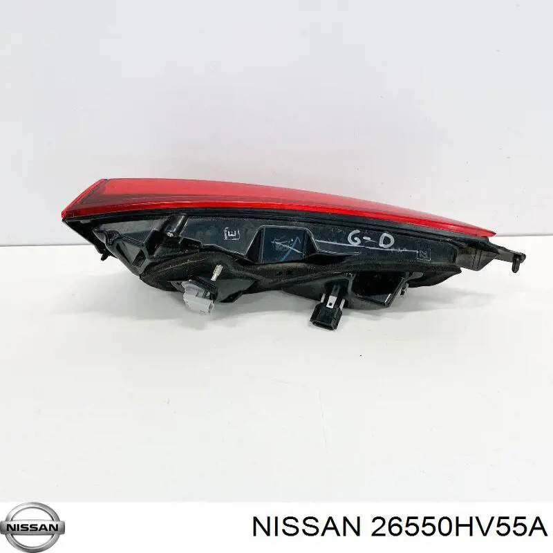 Lampa zespolona tylna prawa wewnętrzna 26550HV55A Nissan/Infiniti