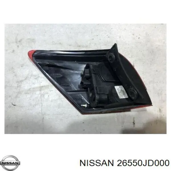 Lampa zespolona tylna prawa zewnętrzna Nissan/Infiniti 26550JD000 cena, od 85,13 USD