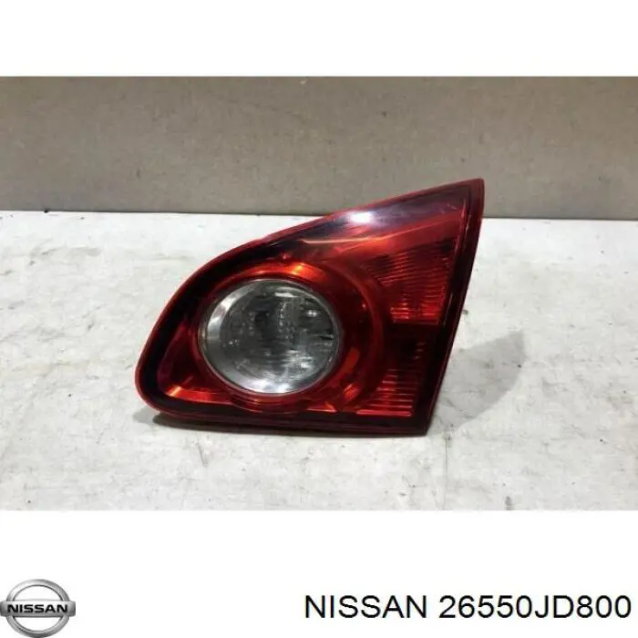 Lampa zespolona tylna prawa wewnętrzna Nissan/Infiniti 26550JD800 cena, od 39,16 USD