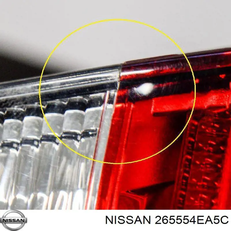 Do koszyka 265554EA5C Nissan/Infiniti Lampa zespolona tylna lewa