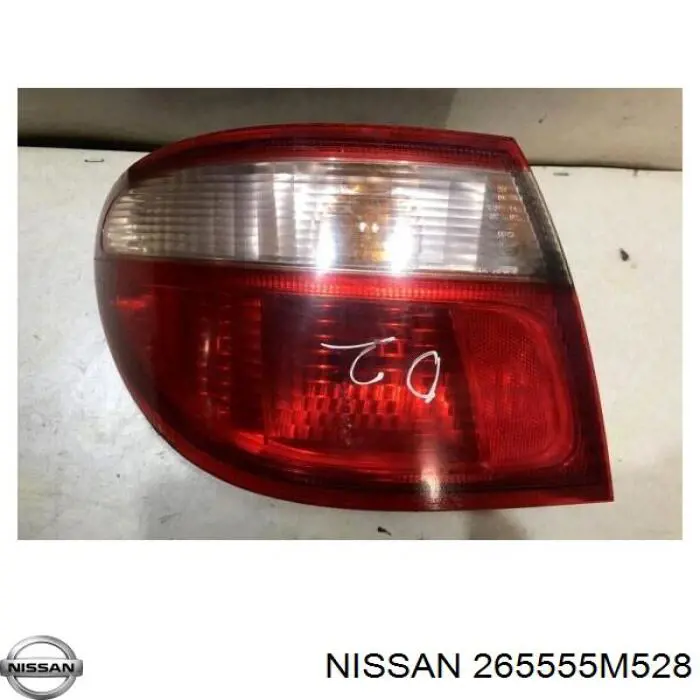 Lampa zespolona tylna lewa zewnętrzna Nissan/Infiniti 265555M528 cena, od 61,29 USD