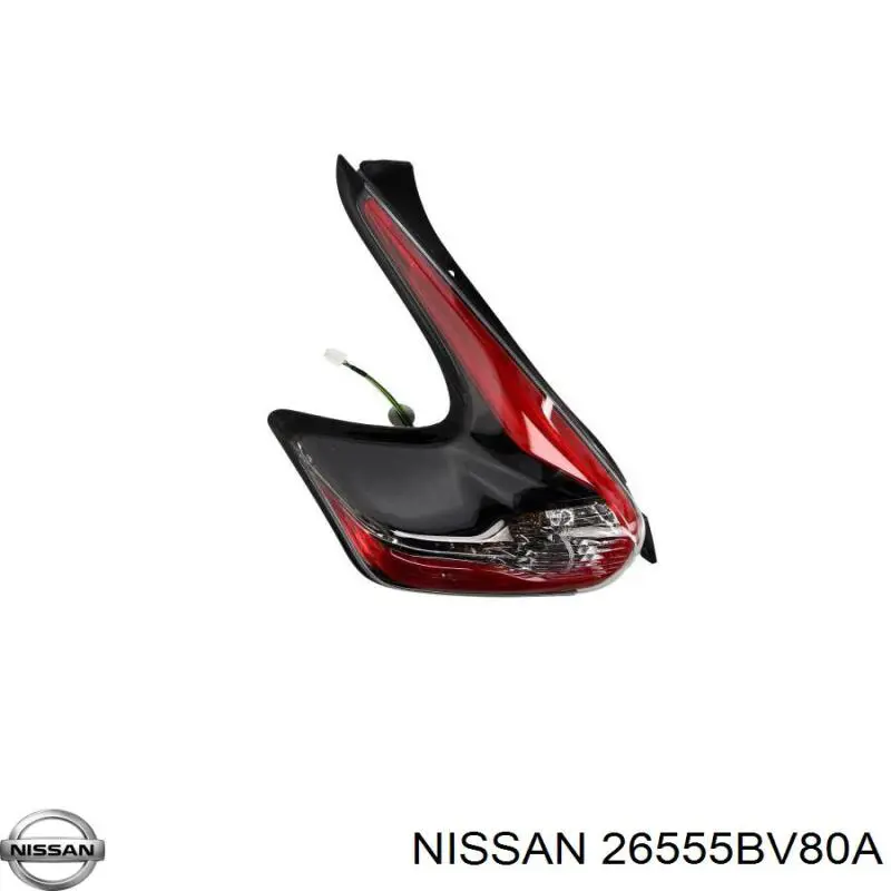 26555BV80A Nissan/Infiniti Lampa zespolona tylna lewa