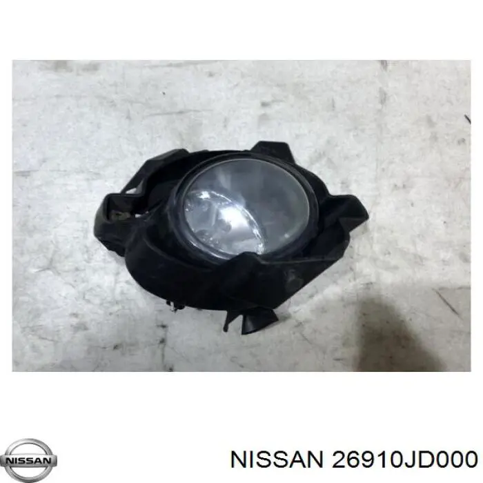 Wspornik mocowania lampy przeciwmgielnej prawej Nissan Qashqai 1 (J10)