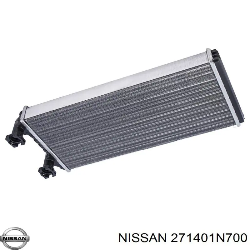 Do koszyka 271401N700 Nissan/Infiniti Chłodnica nagrzewnicy (ogrzewacza)