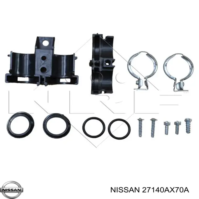 Chłodnica nagrzewnicy (ogrzewacza) Nissan/Infiniti 27140AX70A cena, od 44,64 USD