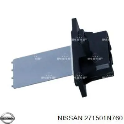 Rezystor wentylatora nagrzewnicy (ogrzewacza kabiny) Nissan/Infiniti 271501N760 cena, od 24,34 USD