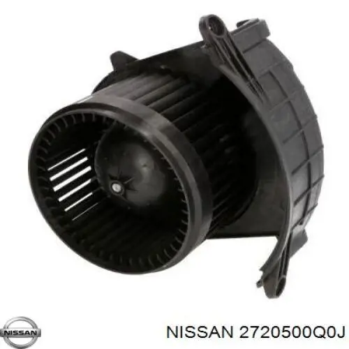 2720500Q0J Nissan/Infiniti silniczek wentylatora nagrzewnicy (ogrzewacza wnętrza)