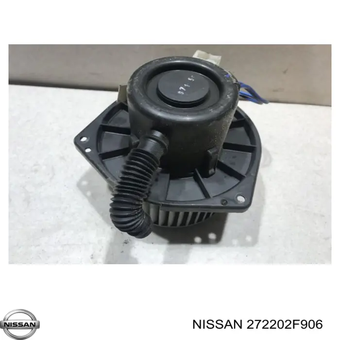 Do koszyka Silniczek wentylatora nagrzewnicy (ogrzewacza wnętrza) Nissan Primera  P11