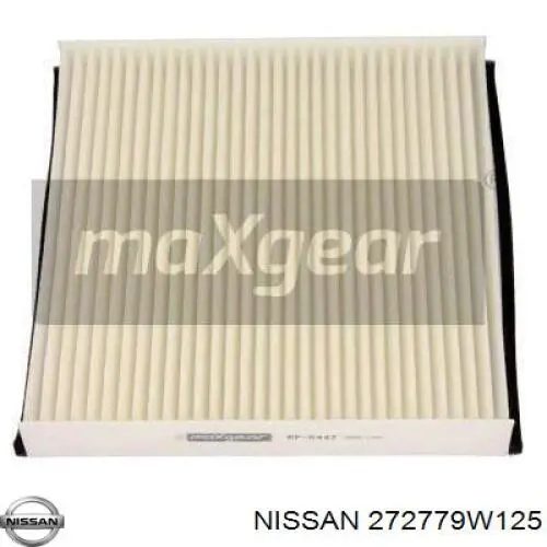 Do koszyka 272779W125 Nissan/Infiniti Filtr kabiny