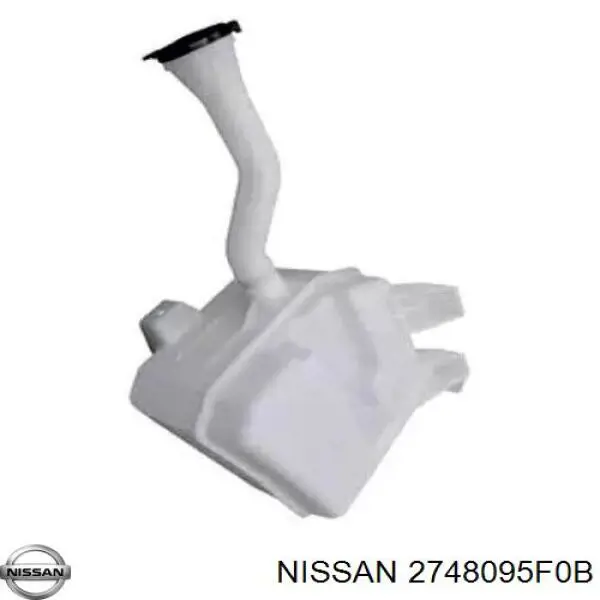 Do koszyka Zbiorniczek spryskiwacza szyb Nissan Almera CLASSIC B10RS