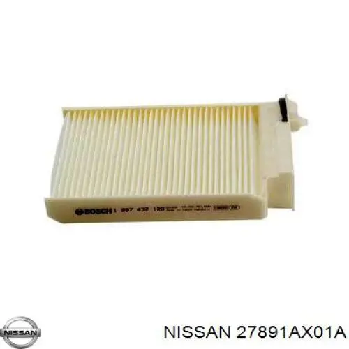 Filtr kabiny Nissan/Infiniti 27891AX01A cena, od 10,64 USD