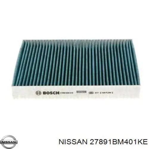 Filtr kabiny Nissan/Infiniti 27891BM401KE cena, od 9,08 USD