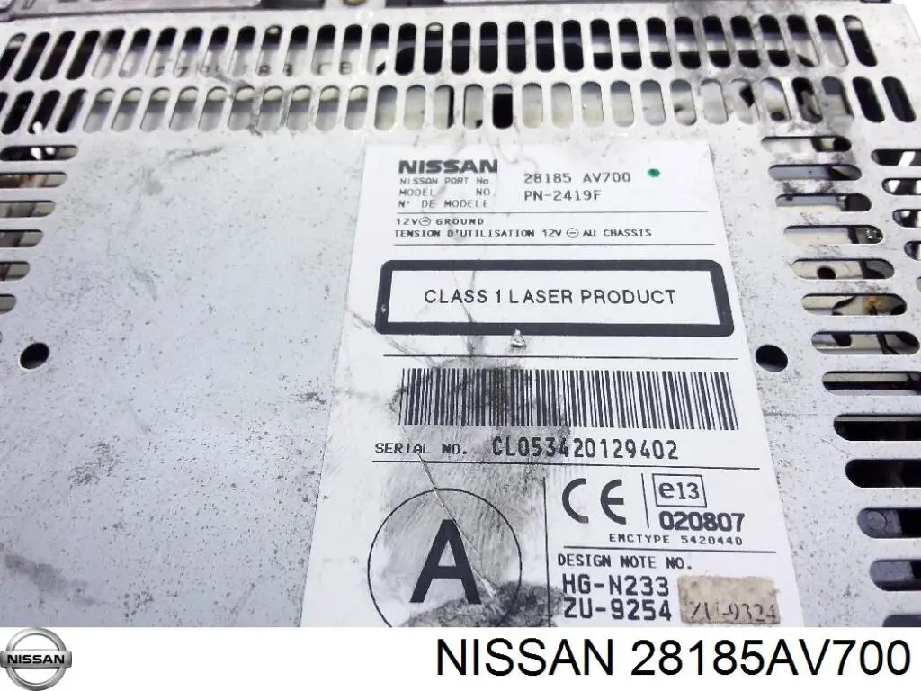 Radioodtwarzacz (radio AM/FM) Nissan Primera sedana (P12) (2002 - 2008) cena, od 80,42 USD