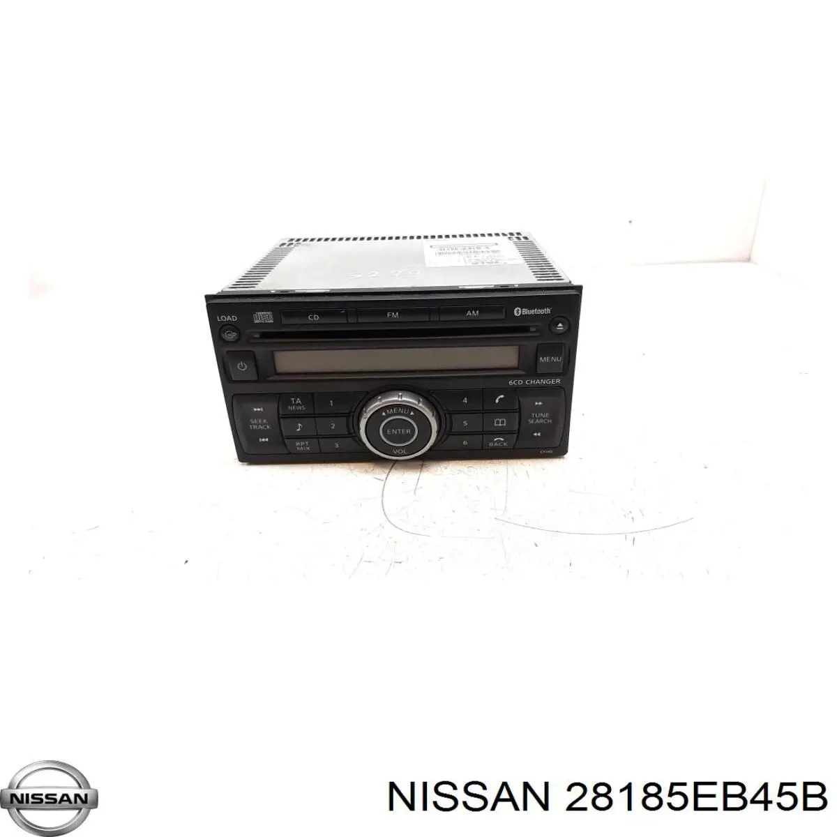 Radioodtwarzacz (radio AM/FM) do Nissan Navara NP300 III D40