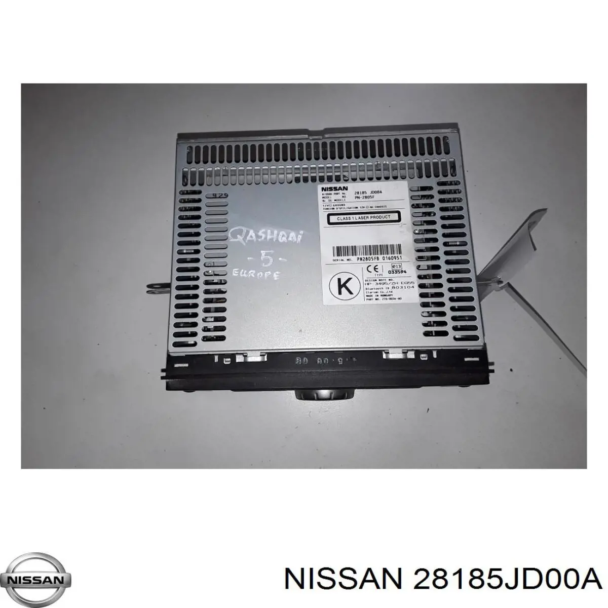 Do koszyka Radioodtwarzacz (radio AM/FM) Nissan Qashqai I J10