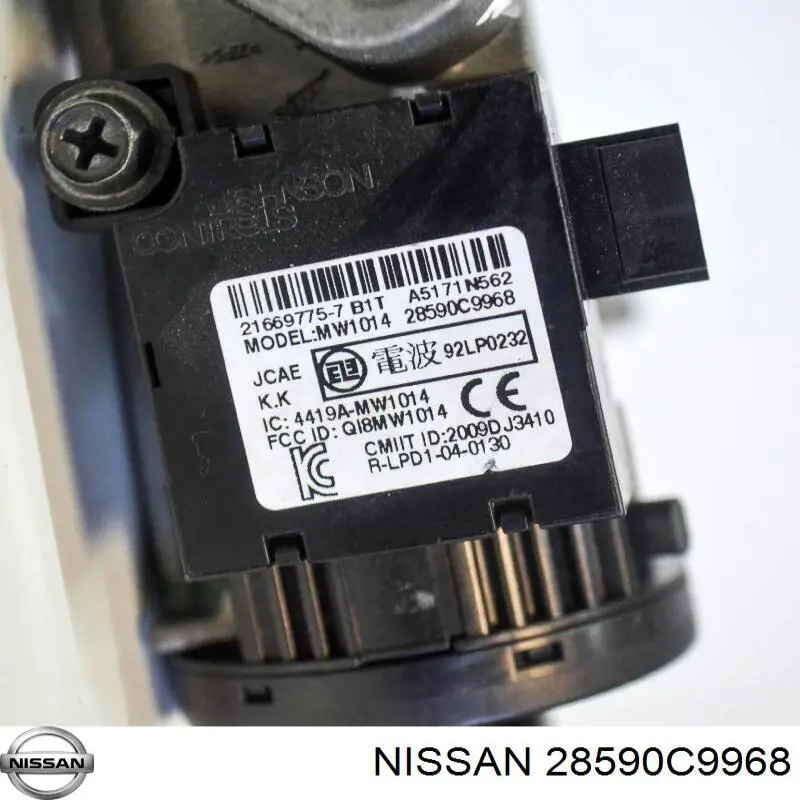 Sterownik immobilizera Nissan/Infiniti 28590C9968 cena, od 97,95 USD