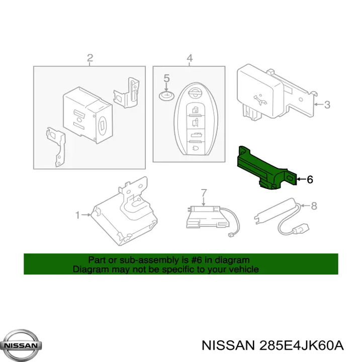 Antena (pierścień) immobilizera Nissan/Infiniti 5WK487753141AD cena, od 45,97 USD