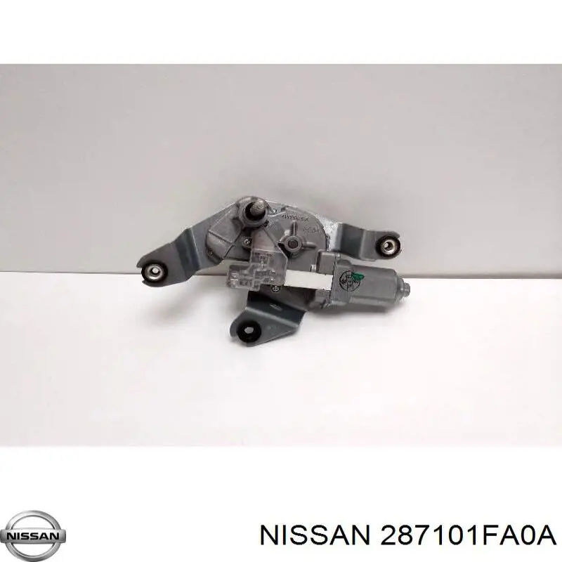 Do koszyka Silniczek wycieraczki tylnej szyby Nissan LEAF I ZE0