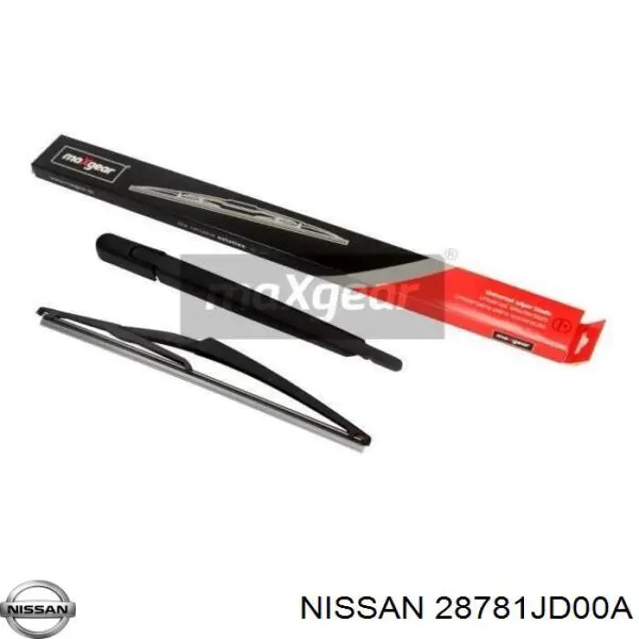Do koszyka 28781JD00A Nissan/Infiniti Ramię wycieraczki szyby tylnej