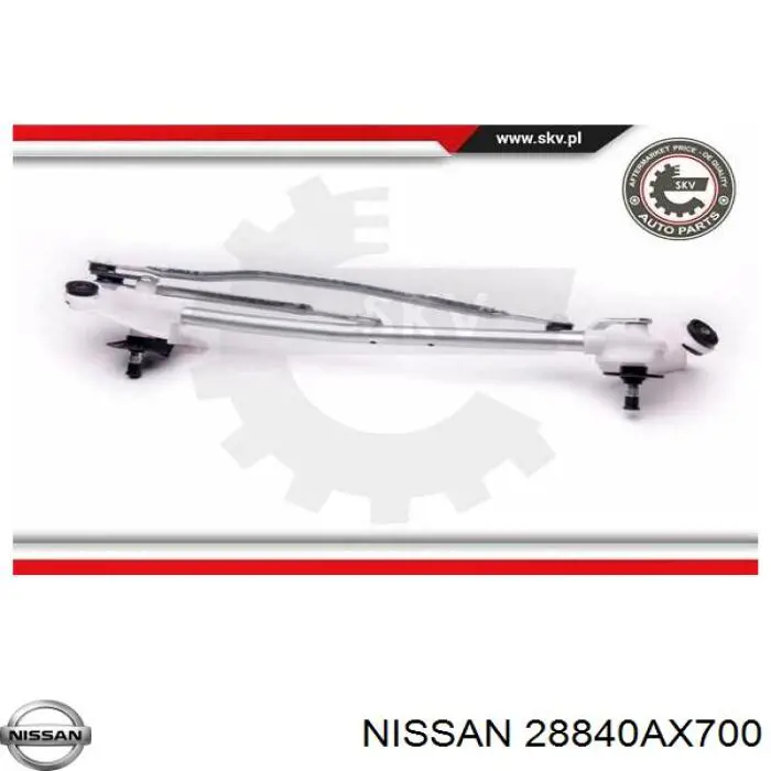 28840AX700 Nissan/Infiniti Mechanizm wycieraczek