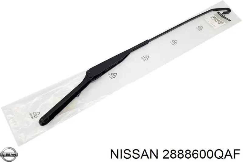 Do koszyka Ramię wycieraczki szyby przedniej Nissan Primastar  X83
