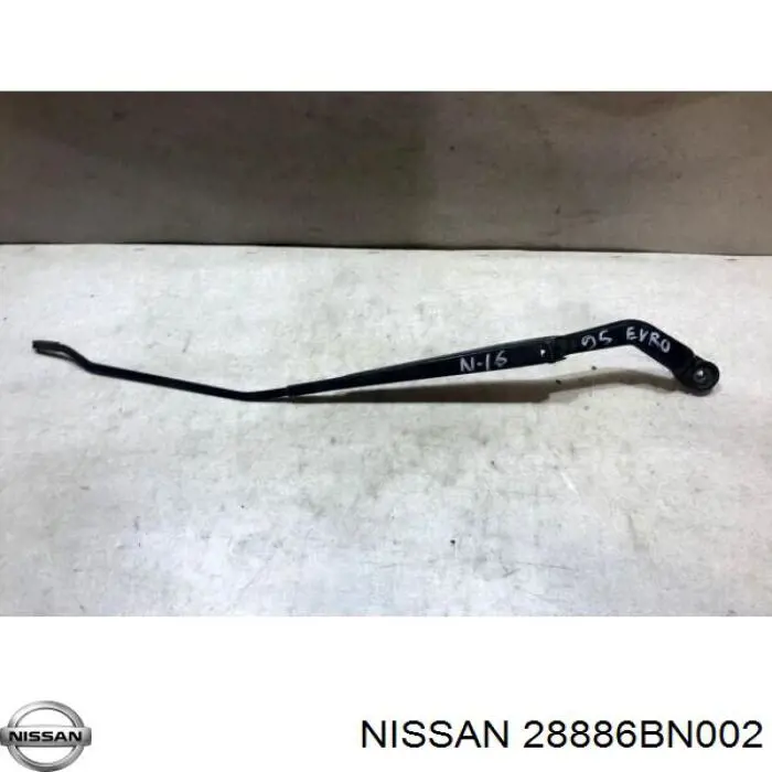 Ramię wycieraczki szyby przedniej do Nissan Almera II N16