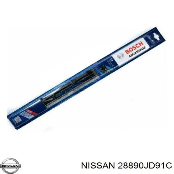 Pióro wycieraczki szyby przedniej pasażera Nissan/Infiniti 28890JD91C cena, od 9,48 USD