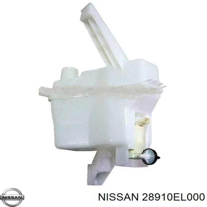 Do koszyka Zbiorniczek spryskiwacza szyb Nissan Tiida  SC11X