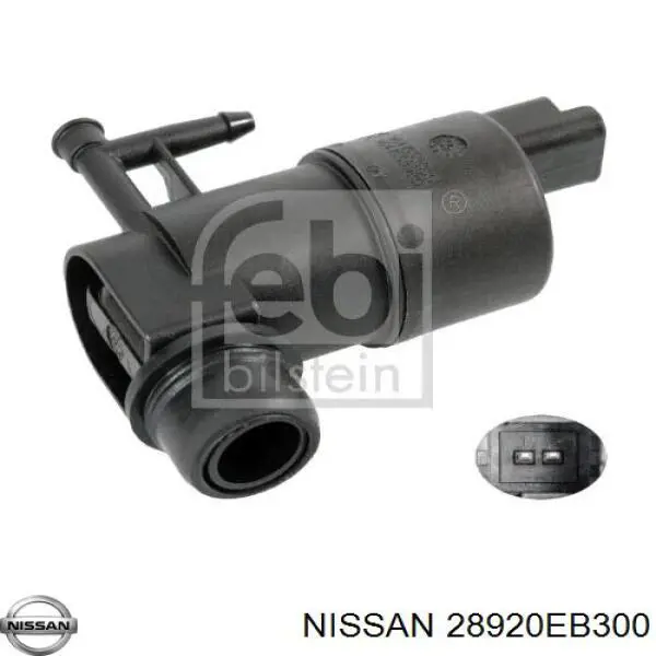 Pompka spryskiwacza szyby przedniej Nissan/Infiniti 28920EB300 cena, od 16,34 USD