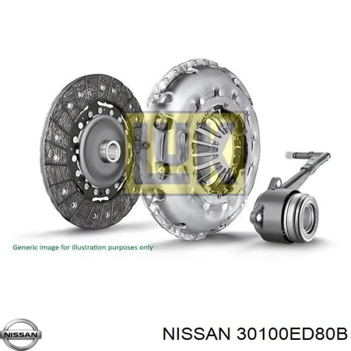 Tarcza sprzęgła Nissan/Infiniti 30100ED80B cena, od 75,91 USD