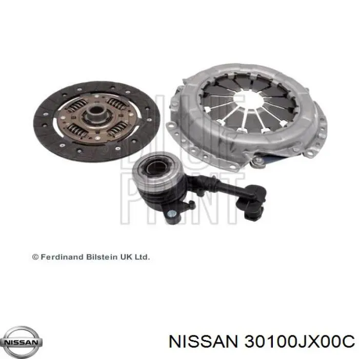 Tarcza sprzęgła Nissan/Infiniti 30100JX00C cena, od 57,67 USD