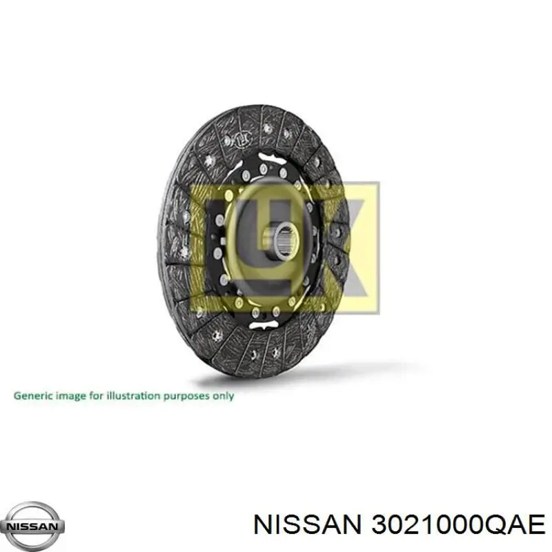 Docisk sprzęgła 3021000QAE Nissan/Infiniti