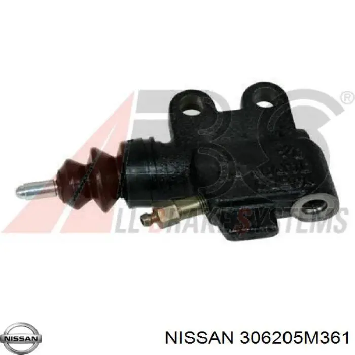 306205M361 Nissan/Infiniti Cylinder roboczy sprzęgła