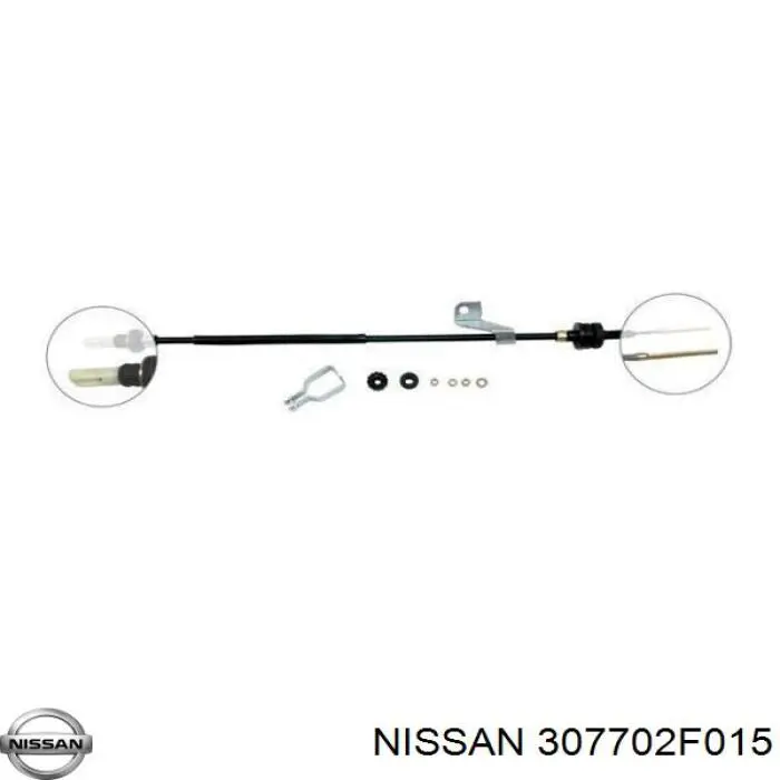 Do koszyka 307702F015 Nissan/Infiniti Linka sprzęgła
