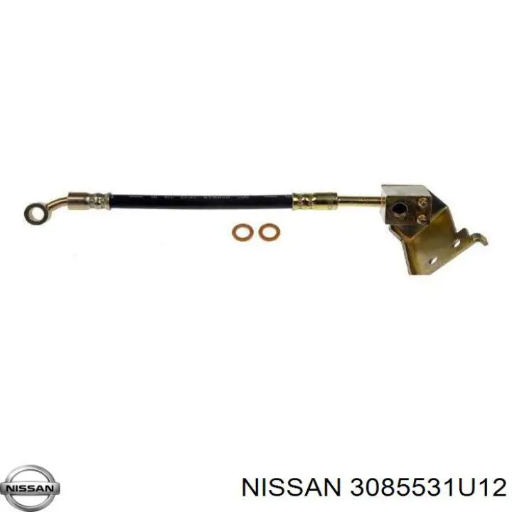 Do koszyka 3085531U12 Nissan/Infiniti Przewód sprzęgła